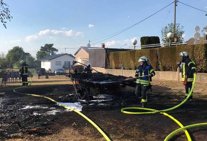 Auch am Samstagabend musste die Feuerwehr Hamm ausrcken