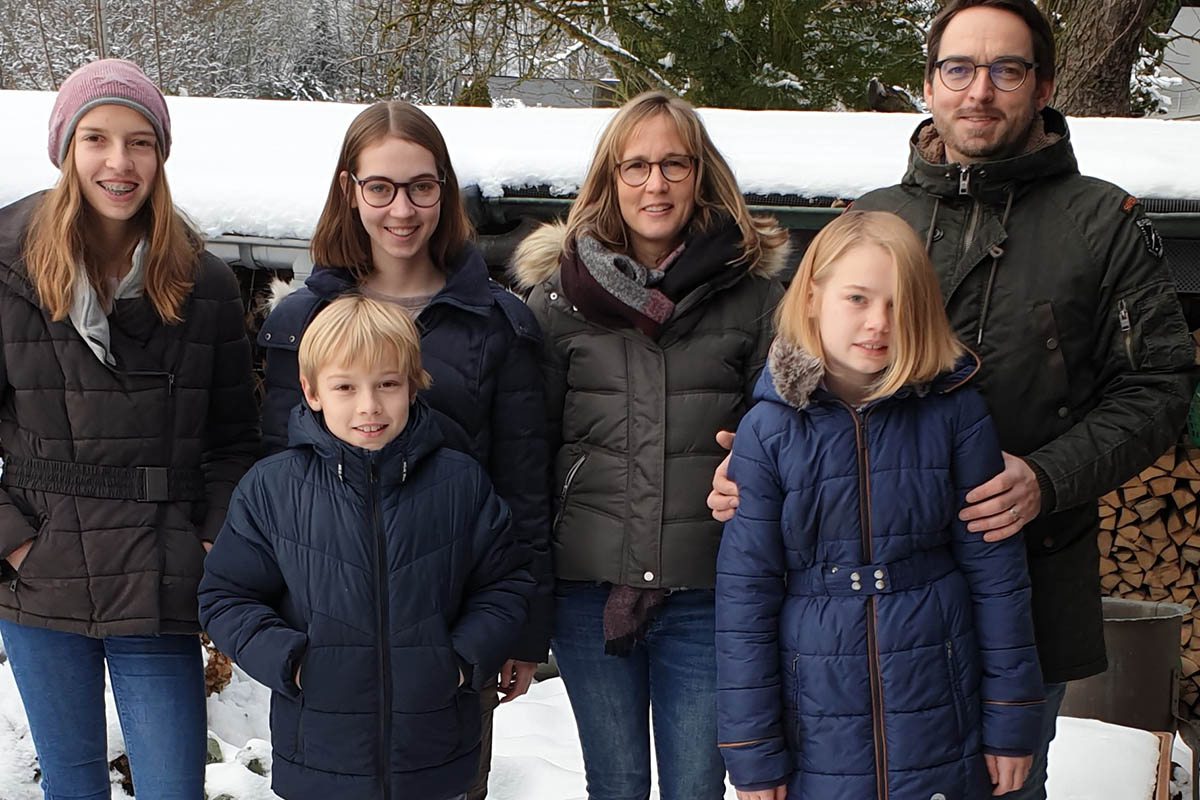 Die Familie Hoffmann wurde 100. Mitglied des Wller-Marktes. Foto: privat