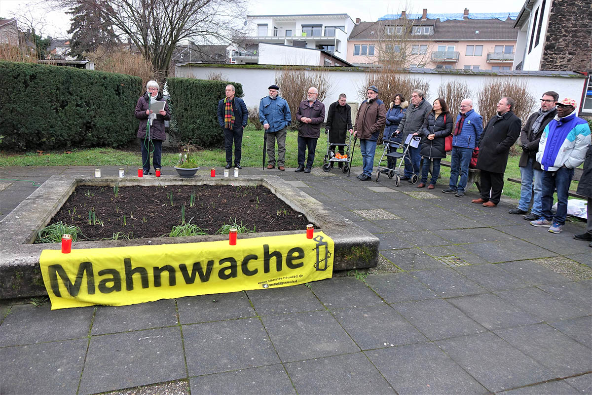 Amnesty International Neuwied rief zur Teilnahme am Holocaust-Gedenktag auf