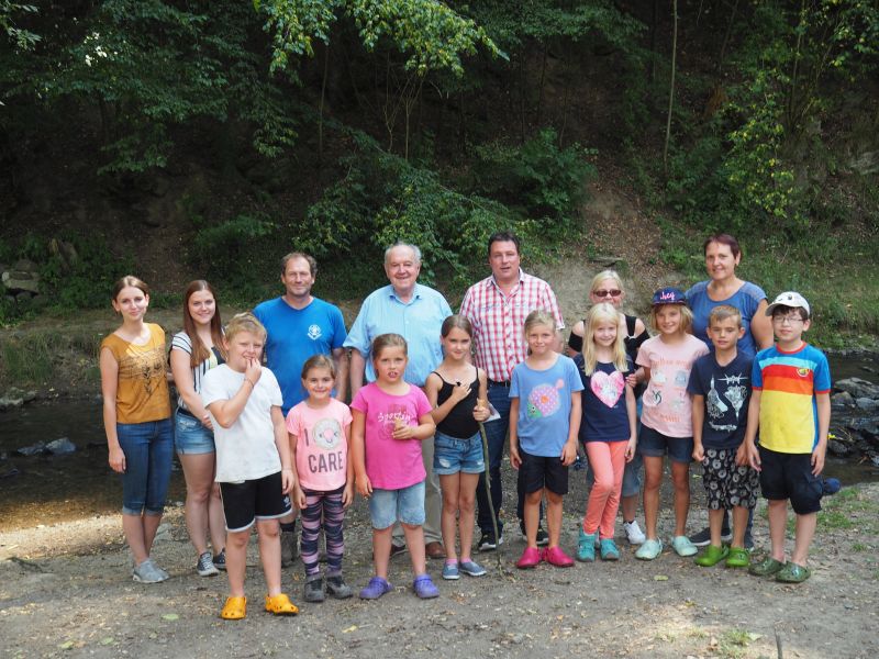 Glckliche Ferienkinder. Foto: privat