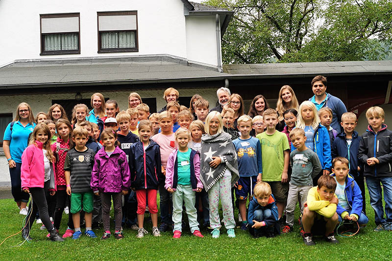 Eine ereignisreiche Woche erlebten die Kinder und Betreuer der 41. CDU-Ferienfreizeit Unkel