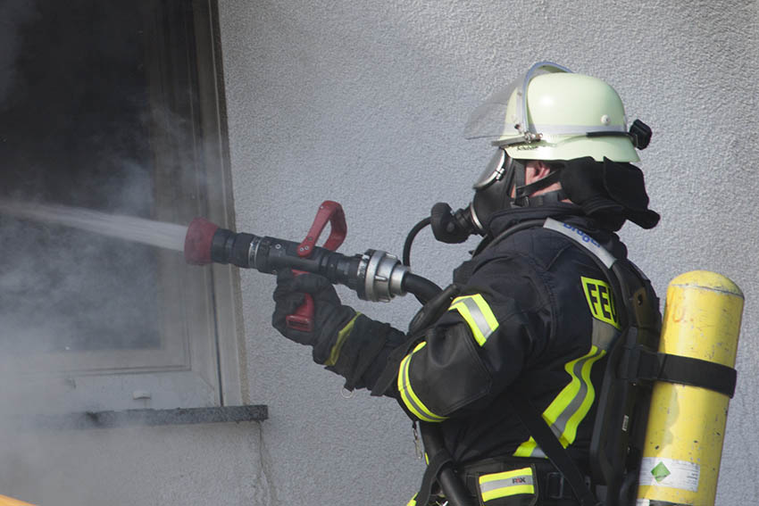 Vollbrand eines Reihenhauses in Unkel