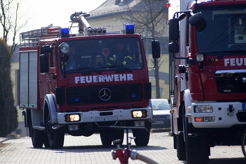 Löschung eines Kabelbrands in Dausenau