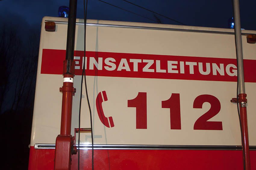 Brand eines Wohnhauses