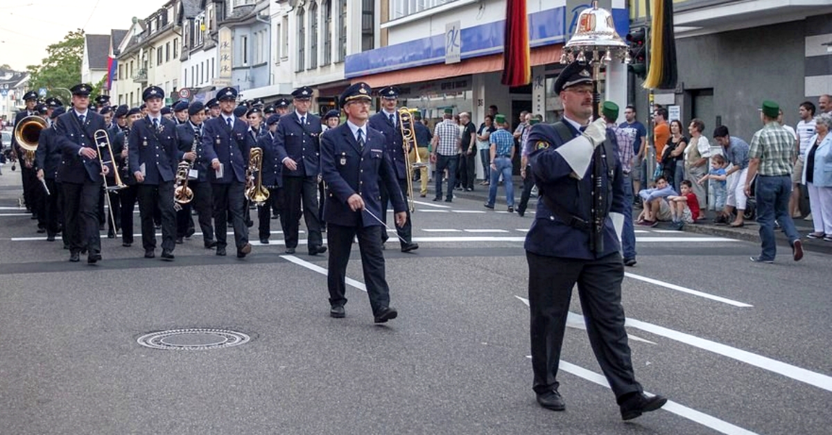 Groe Festumzge konnten lange nicht stattfinden - in diesem Jahr aber holt der Schtzenverein Wissen seine Jubilumsveranstaltungen nach. (Foto: Schtzenverein Wissen)