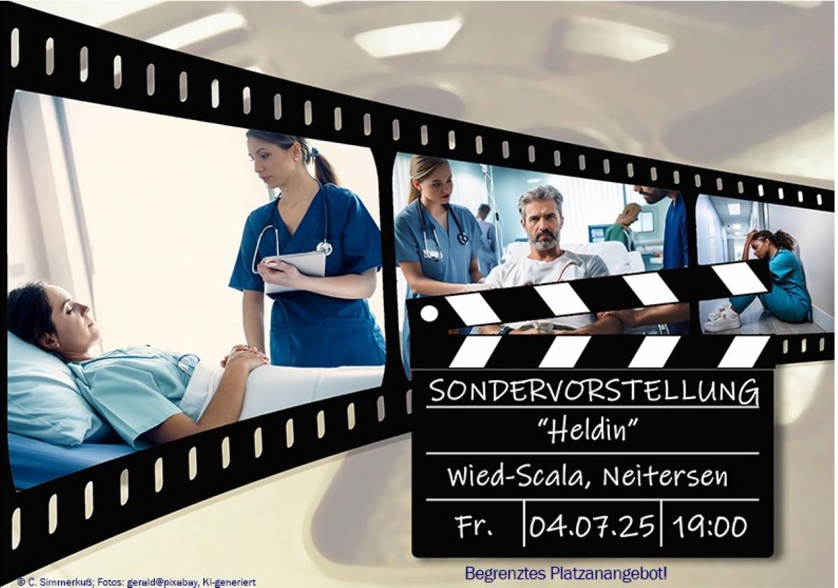 Der Film Heldin setzt sich mit der Situation in Pflegeberufen auseinander. (Foto: privat)