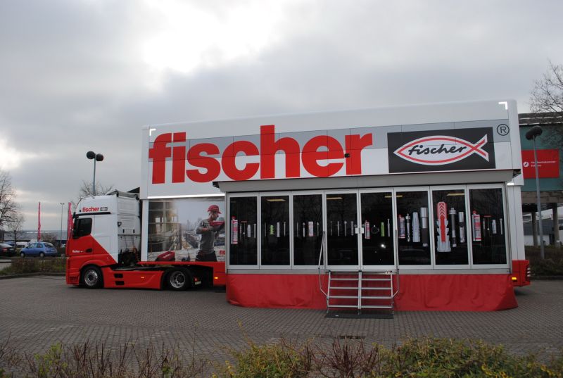 Der Fischer-Truck macht Zwischenstopp bei der Handwerkskammer Koblenz Foto: HwK Koblenz