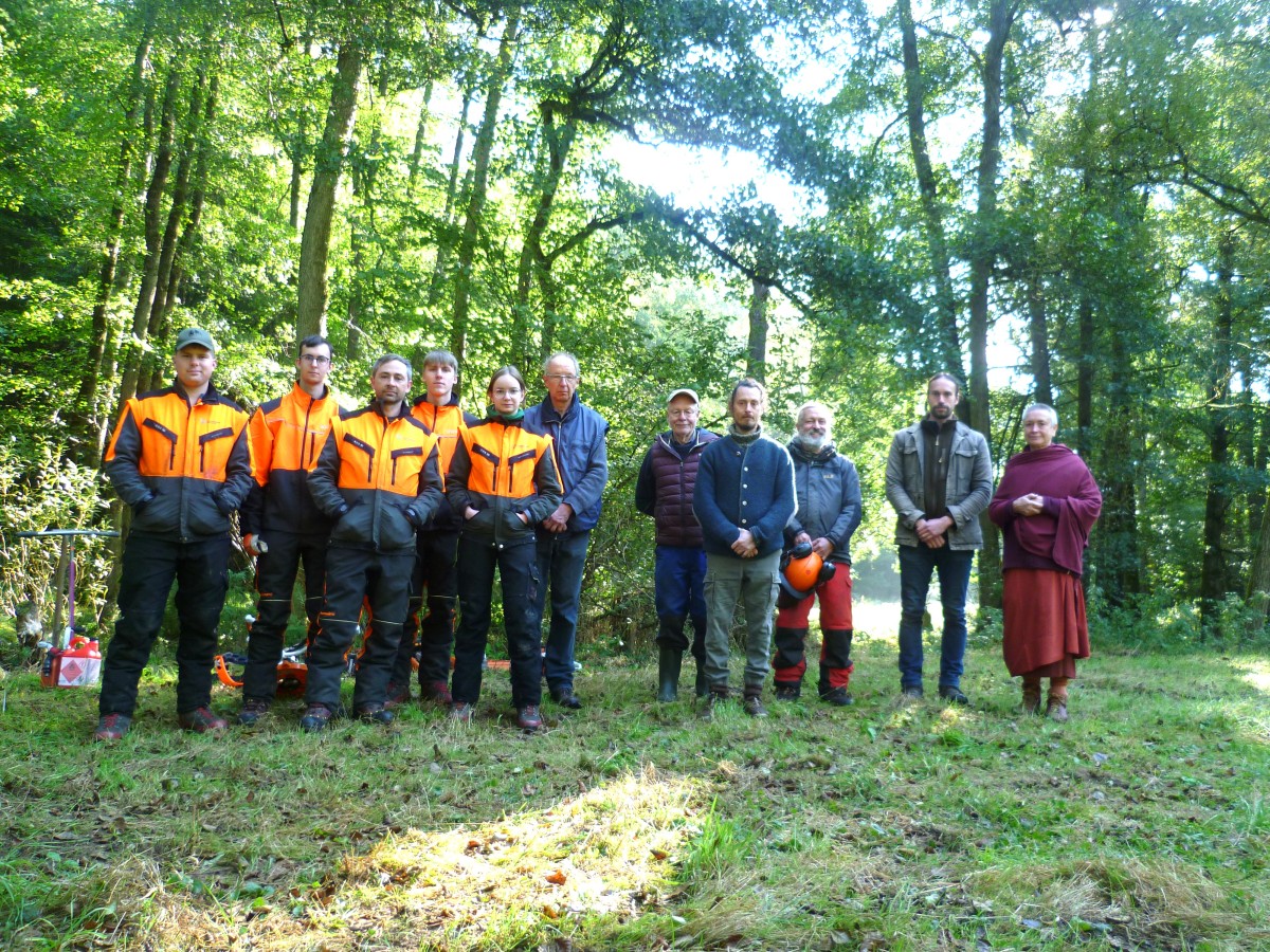 Forstwirte (Fotos: Dieter Born und Mario Jugel)
