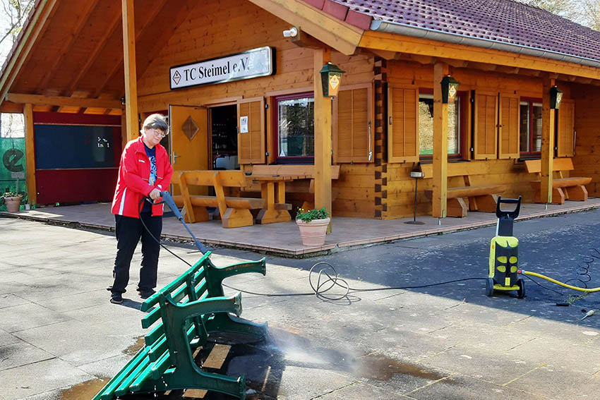 Tennis ist beim TC Steimel wieder mglich