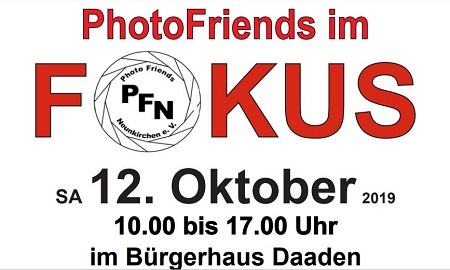 PhotoFriends im FOKUS: Fotoausstellung in Daaden