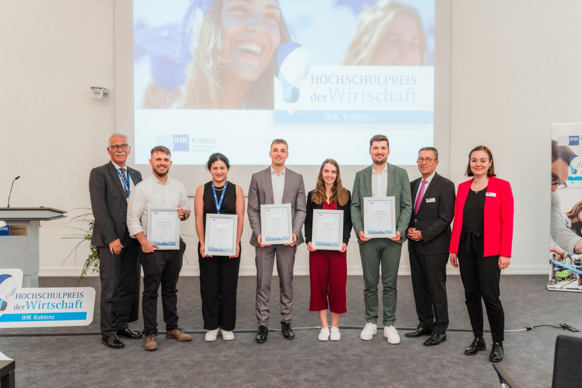 IHK-Hochschulpreis der Wirtschaft 2025: Innovationen aus der Region ausgezeichnet