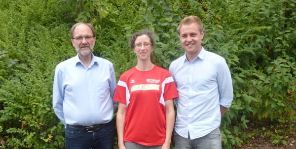 Setzen auf Kooperation: (von links) Schulleiter Volker Hasselbach, SSG-bungsleiterin Britta Berkau und SSG-Vorsitzender Julian Schrder. (Foto: privat)