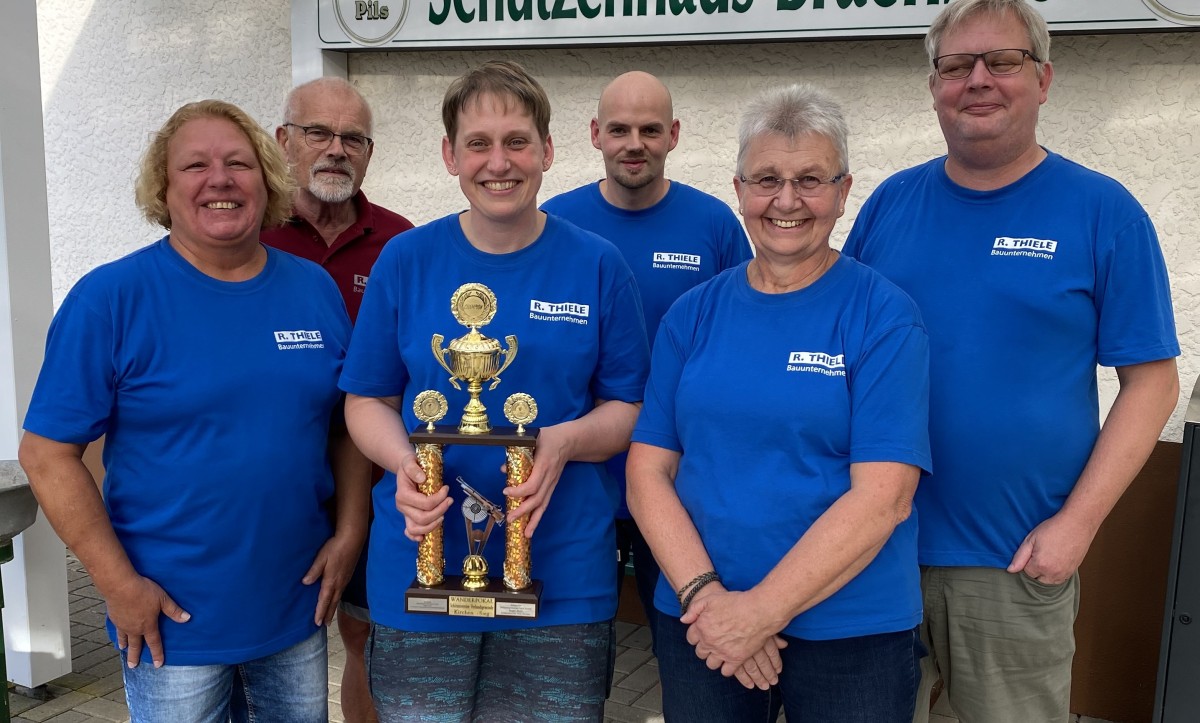 Siegermannschaft 2024 Schtzenverein Tell Kirchen (Fotos: Klaus-Jrgen Griese)