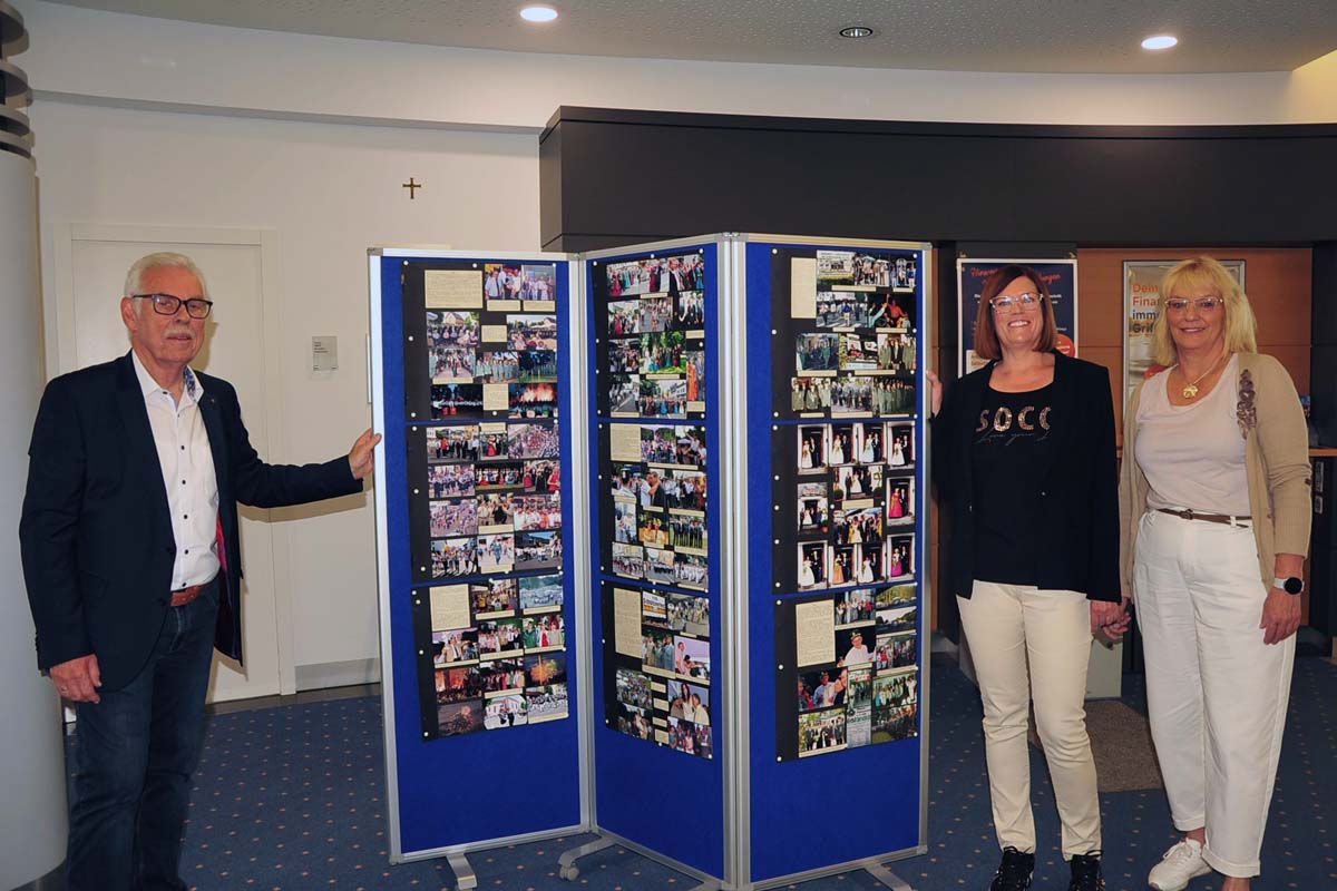 Schtzenfest-Vorfreude: Westerwaldbank beherbergt Fotoausstellung des SV Wissen