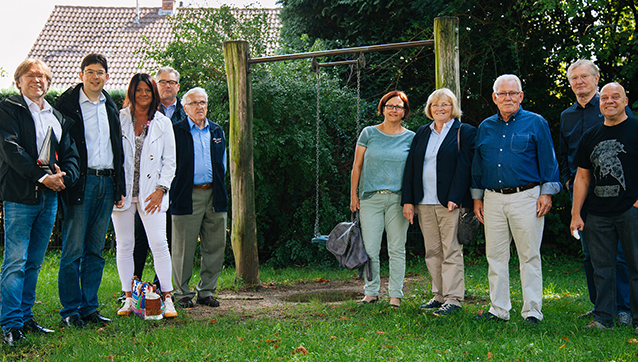 von links: Willi Marm , Michael Mang, Claudia Jungbluth,Frank Schneider, Martin Wassmann, Petra Grabis, Doris Szwed, Ernst Strder, Dieter Bollmann, Dietmar Littek. Foto: privat