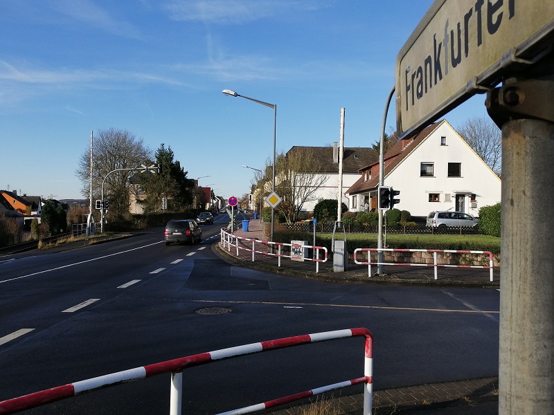 Die Frankfurter Strae (hier ein Blick auf den sanierten Abschnitt) wurde vom Verwaltungsgericht Koblenz als eine Verkehrsanlage eingestuft. (Foto: hak)