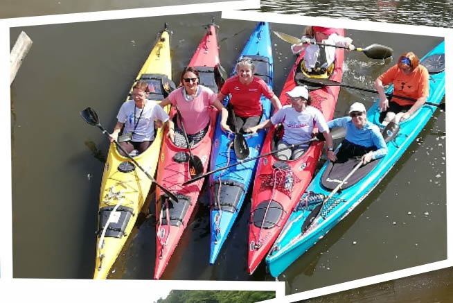 Frauen-Paddeltour auf der Lahn