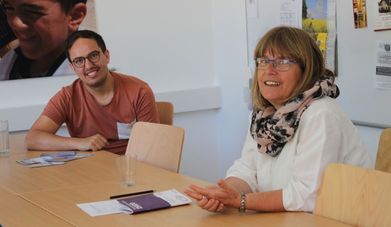 Dekanatsjugendreferent Marco Herrlich und Bildungsreferentin Regina Kehr mssen viele evangelische Freizeiten in diesem Jahr neu durchdenken und planen. Foto: Sabine Hammann-Gonschorek