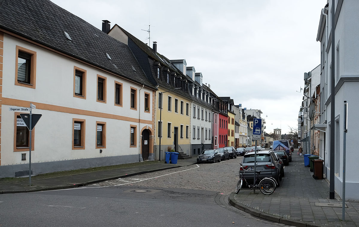 Gut frs Kleinklima: Zwischen Engerser Strae und Kirchstrae erhlt die Friedrichstrae deutlich mehr Grn. Foto: Stadt Neuwied