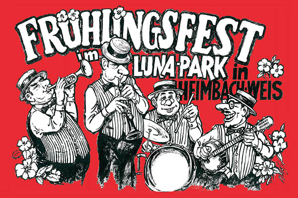 Groes Frhlingsfest im Heimbach-Weiser Luna-Park
