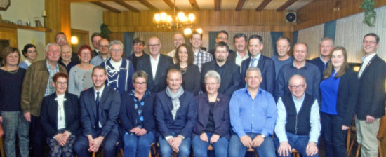 Die CDU-Kandidaten fr den knftigen Verbandsgemeinderat Altenkirchen-Flammersfeld. (Foto: Gerd Asmussen)