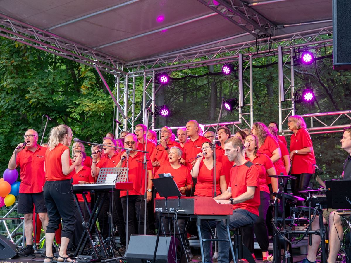 Der Gospelchor singt bekannte und beliebte Werke. (Foto: Veranstalter)