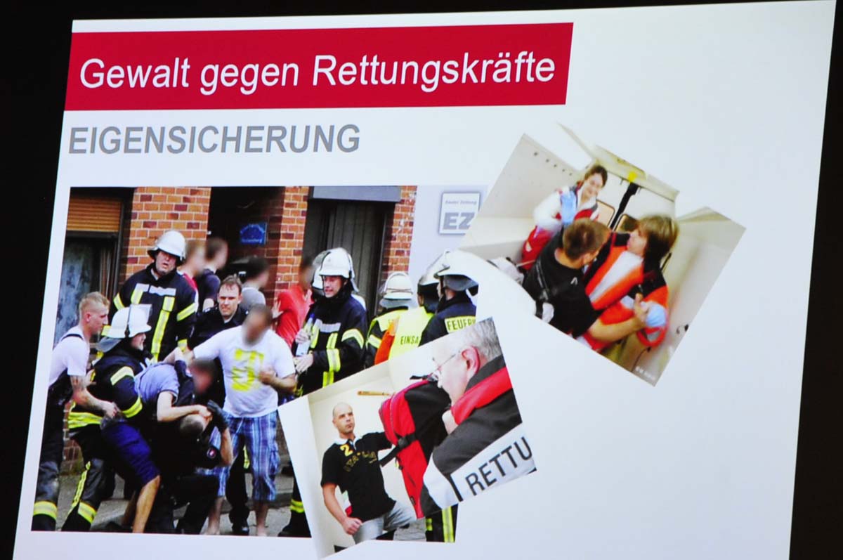 Respektlosigkeit gegen Einsatzkräfte: KFV Altenkirchen informierte über Gewalt gegen Blaulichtperson