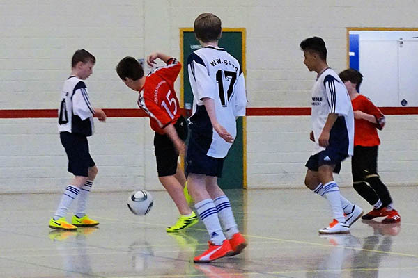 Hallen-Fuballturnier der Ganztagsschulen in Hachenburg