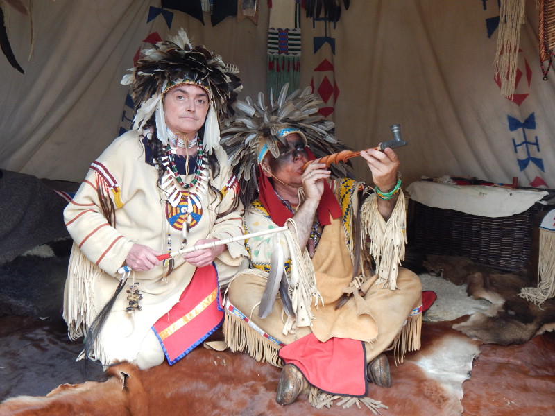 Indianer werden am 3. Oktober den Wild-Freizeitpark Gackenbach bernehmen. Foto: Privat