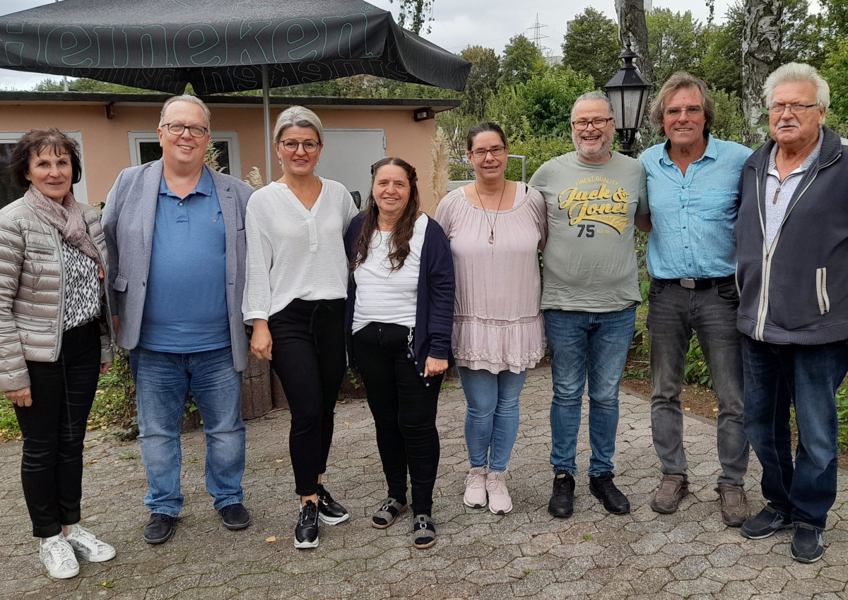 Der neue Vorstand. (Fotos: Verein)