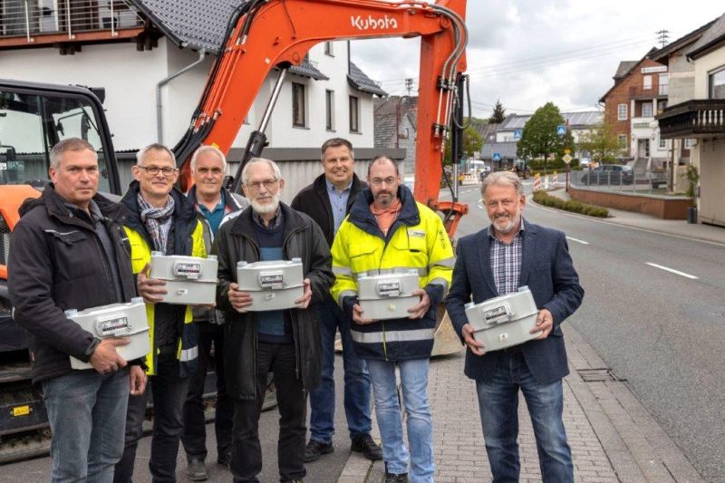 Gasnetzausbau in Mndersbach. Foto: privat