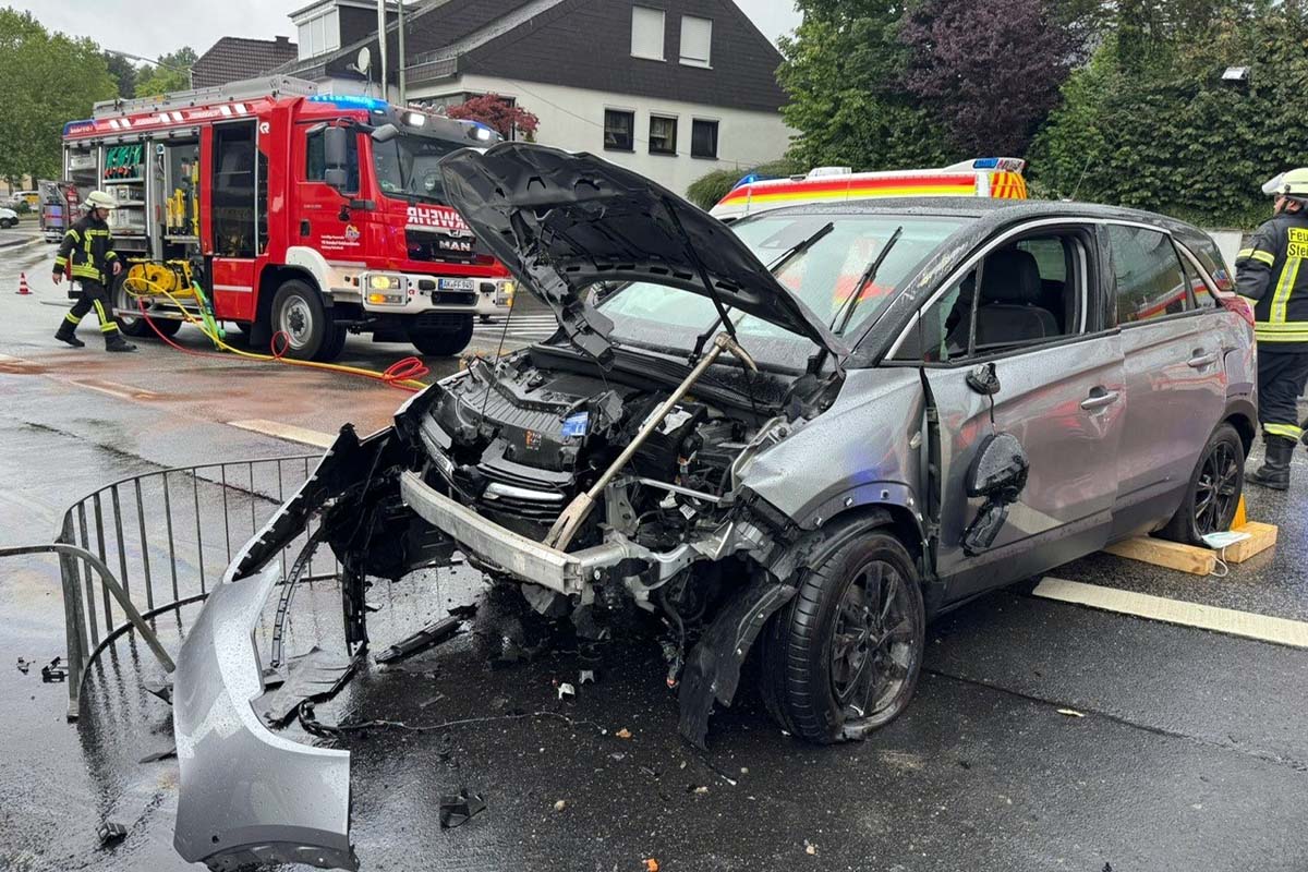 AKTUALISIERUNG | Schwerer Unfall in Gebhardshain: 77-Jhriger schwer verletzt