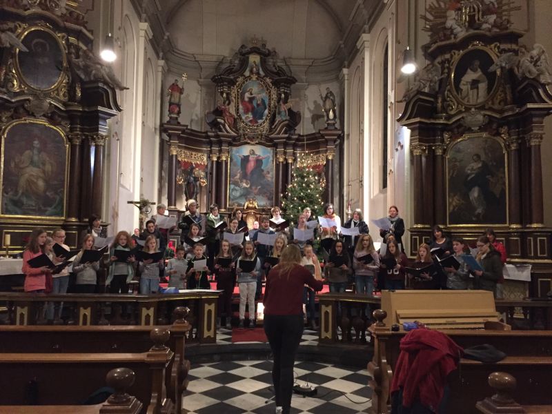 Kammerchor Marienstatt schrt Vorfreude auf Weihnachten