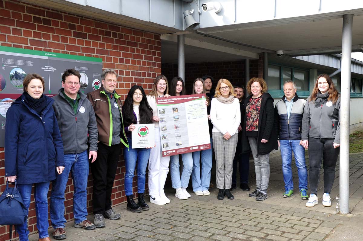 IGS in Hamm und Geopark Westerwald-Lahn-Taunus schlossen Kooperationsvereinbarung