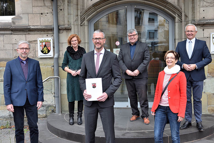 Gido Fischer als Leiter der Ludwig-Erhard-Schule Neuwied eingefhrt