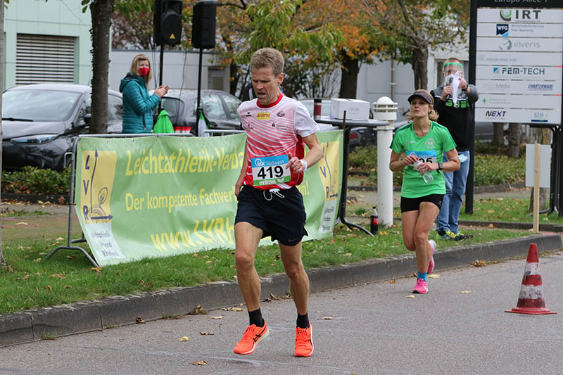 Thomas Gilberg gewann die Altersklasse M50. Foto: Verein