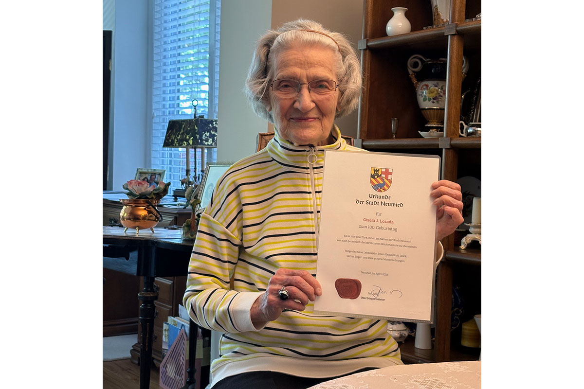 Gisela Lozada feiert 100. Geburtstag