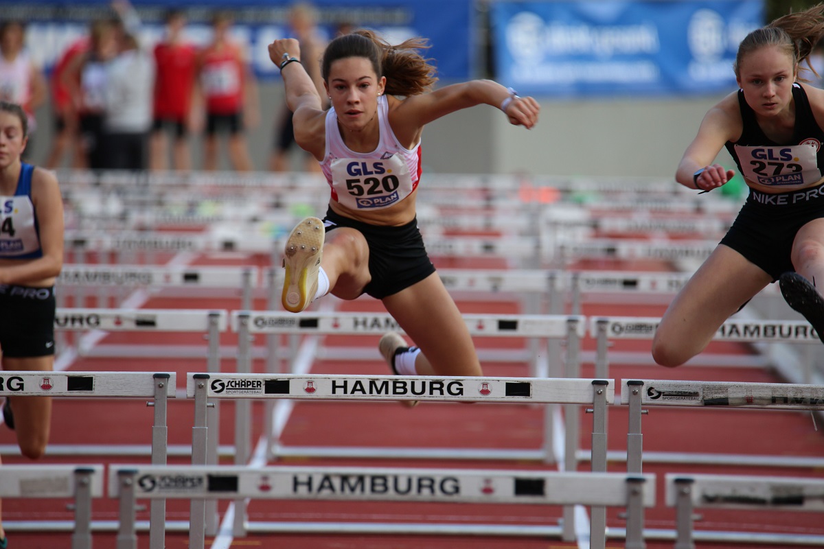 Die maximale Punktzahl fr die Mannschaftswertung sicherte unter anderem Lotta Gtz der LG Rhein-Wied, die den Hrdensprint der weiblichen Jugend U16 in 9,65 Sekunden fr sich entschied. (Foto: LG Rhein-Wied)