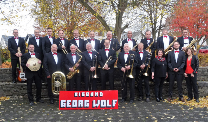 Die Big Band Georg Wolf freut sich auf ihren Auftritt zusammen mit dem MGV Dernbach. Foto: Privat
