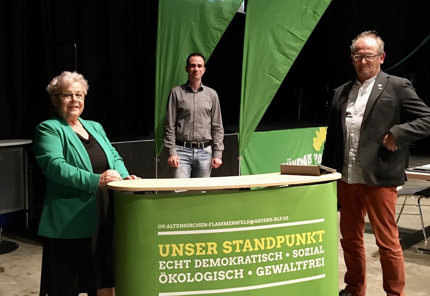 Anna Neuhof, Ulli Gondorf und Kevin Lenz (Foto: Grne im Kreis Altenkirchen)