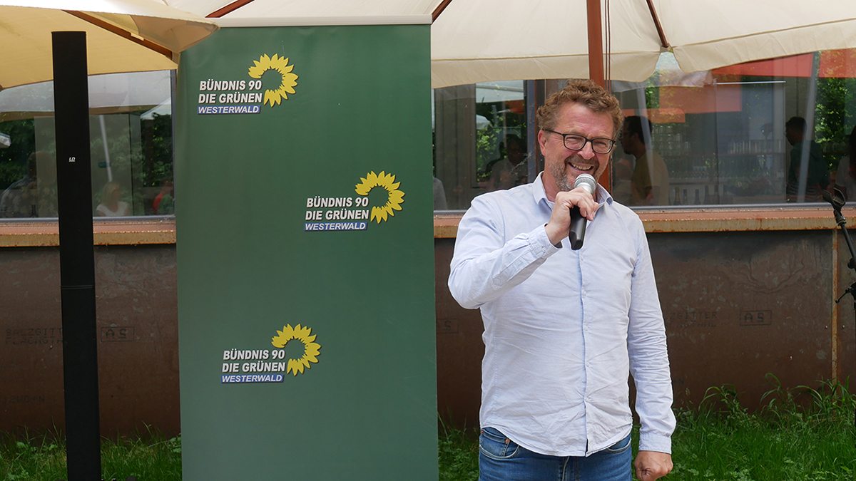 Grne feierten Sommerfest: von Heusinger und Rner zu Gast