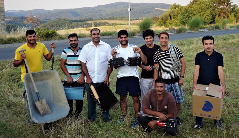 Fast alle 2015 in Horbach gelandeten Flchtlinge sind in Arbeit und Ausbildung  sofern man ihnen eine Chance gegeben hat. Foto: Forum soziale Gerechtigkeit