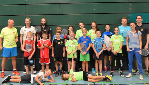 Badminton: Aktive der DJK Gebhardshain beim Workshop in Bad Marienberg