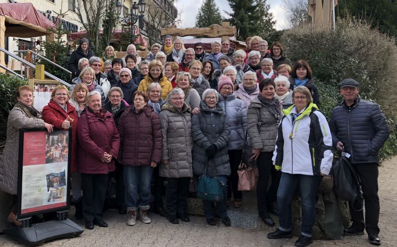 Jahresabschluss fhrte die Land-Frauen nach St. Wendel