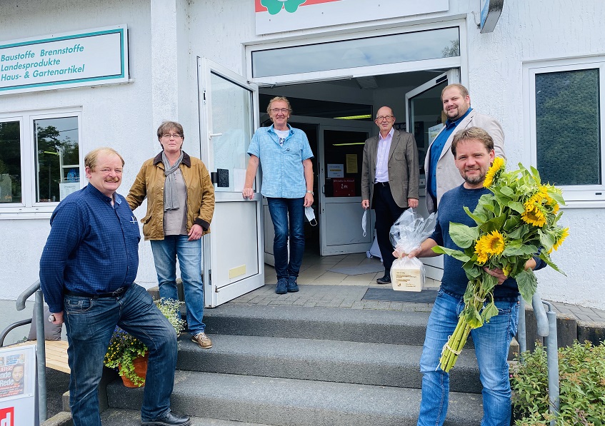 Betreiberwechsel beim HBS Markt in Friesenhagen. (Fotos: CDU Friesenhagen)