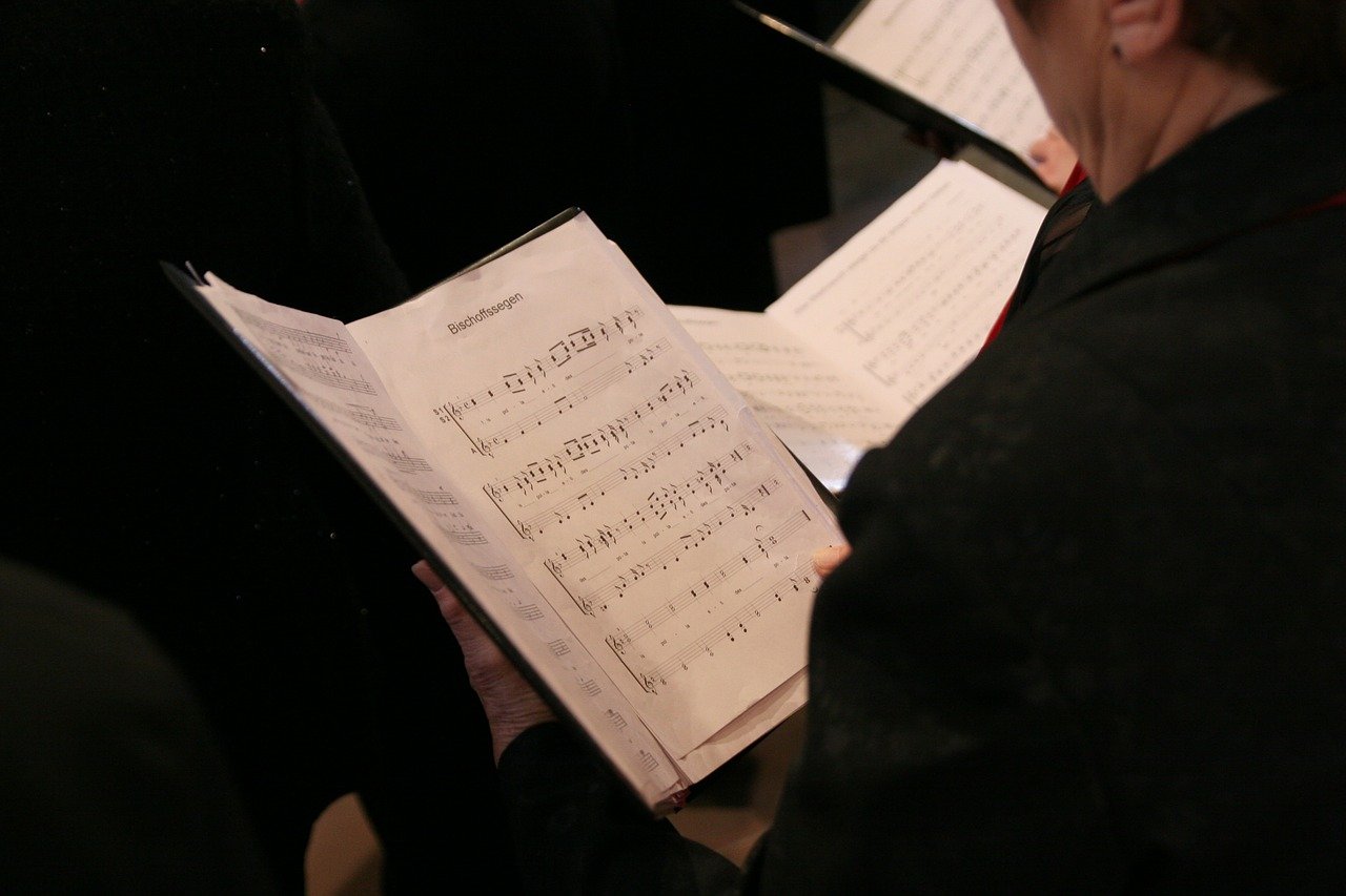 Der Kammerchor Marienstatt singt im Hachenburger Lesegarten. (Symbolfoto)