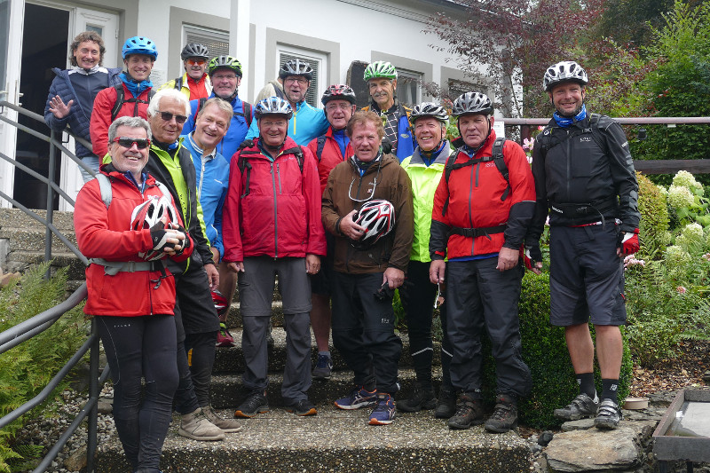 Hachenburg war Ausgangsort der Fahrradtour des VfL Dermbach