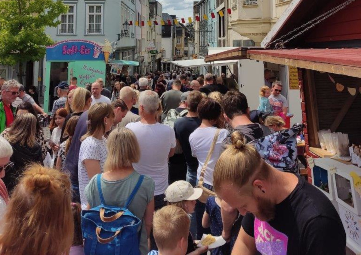Das Sommerfest wurde zum Besuchermagnet. (Fotos: Stadt Hachenburg)