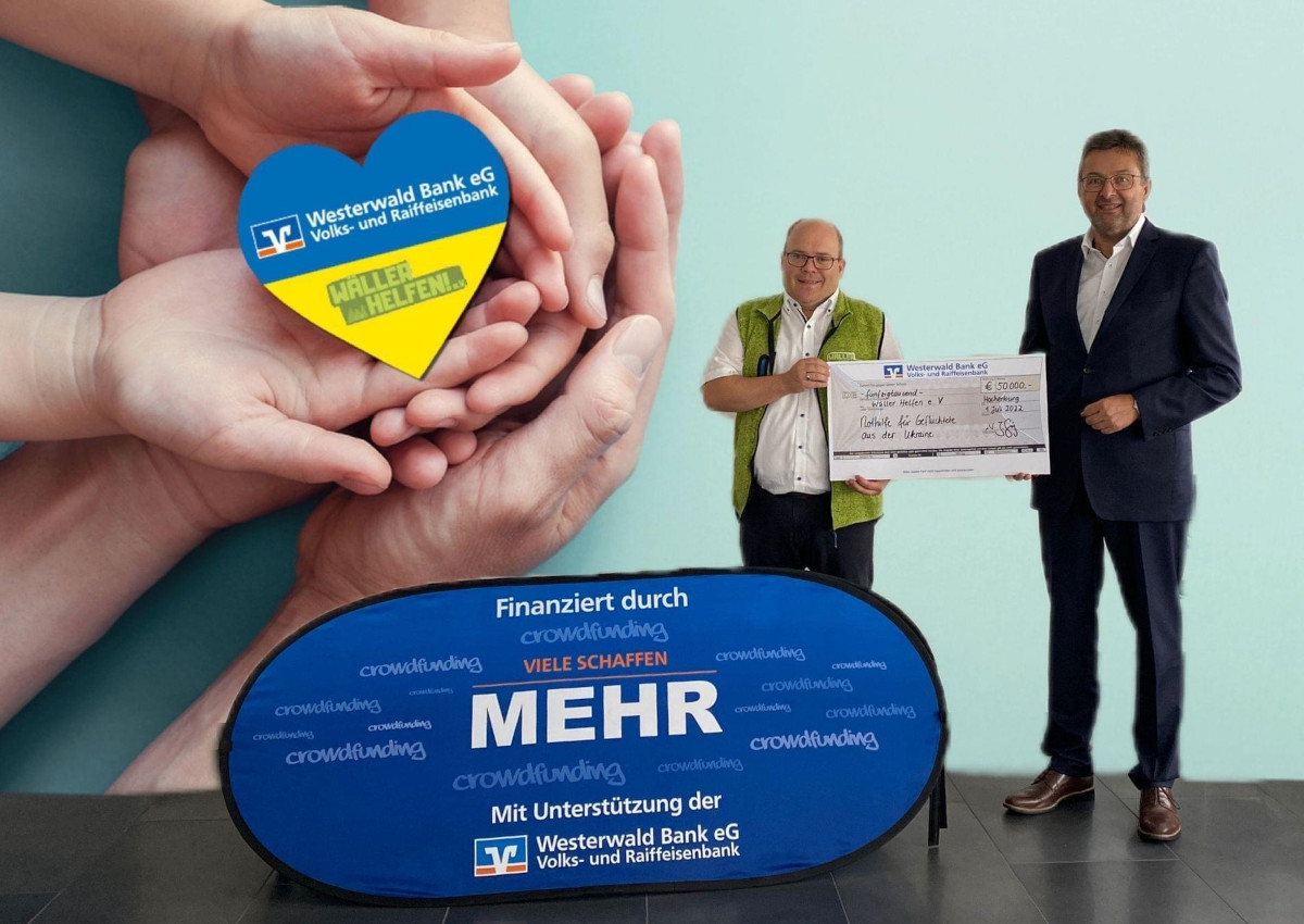 (Foto: Wller helfen / Westerwald Bank)