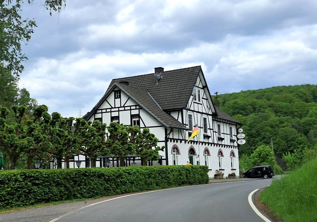 Die Gastst�tte "Zum Hahnhof" (Foto: rm)